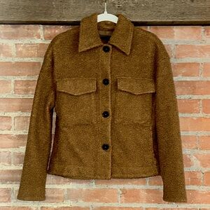 Banana Republic Brown Sherpa Trucker Jacket size XS